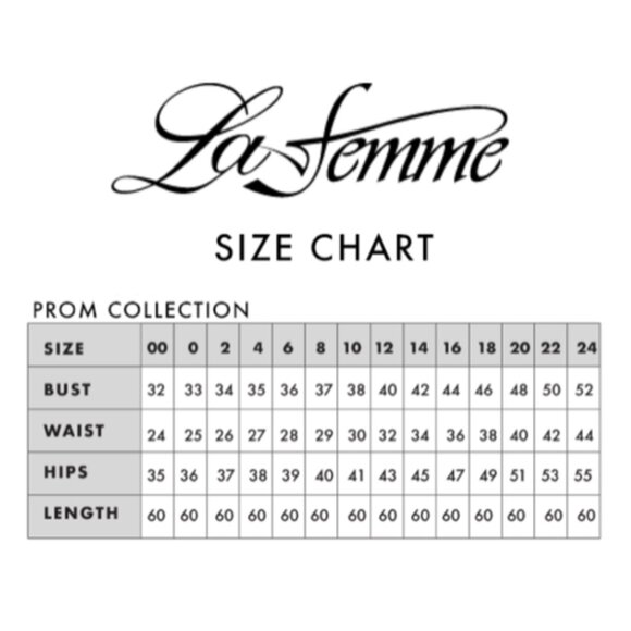 La Femme Ruched Strappy-Back Long Prom Dress 27501 in Sapphire Blue 00 NWT - Picture 10 of 10